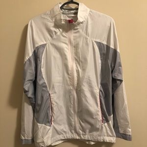 White Women’s Level wear sports Jacket